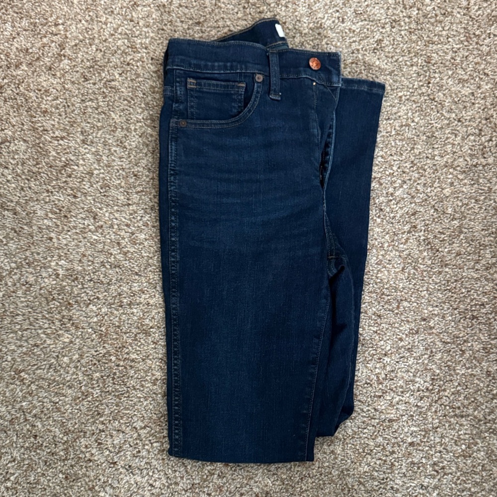 Madewell high rise skinny jeans
